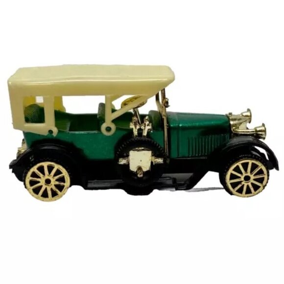 Vauxhall Other - 1914 Prince Henry S8034 Vauxhall Green Die-cast 1:51 Model Car Vintage Hong Kong